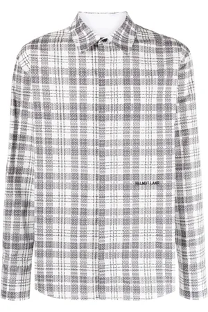 Helmut Lang Logo-print cotton shirt
