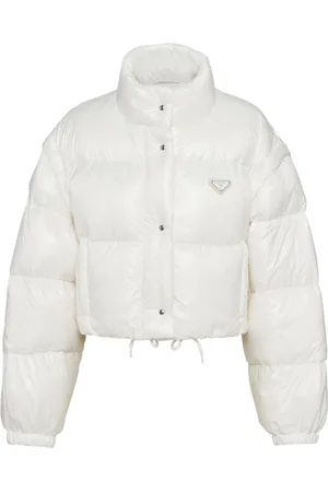 Prada Re-Nylon cropped down jacket