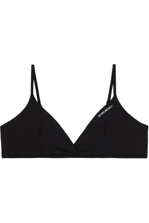 Sporty & Rich Brigitte logo-print bikini