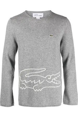 Comme des Garçons Logo-patch wool jumper