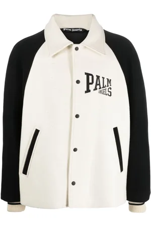 Palm Angels University virgin-wool bomber jacket