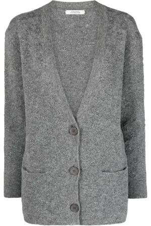 Dorothee Schumacher Flower Sparkle jacquard-pattern lurex cardigan