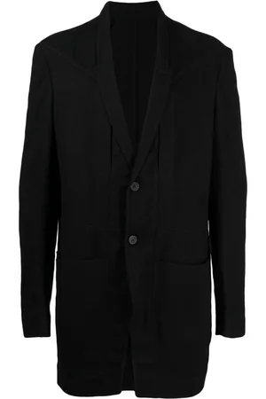 Rick Owens Single-breasted wool blazer