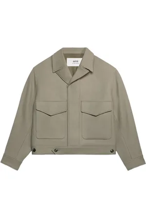 Ami Flap-pocket long-sleeve jacket