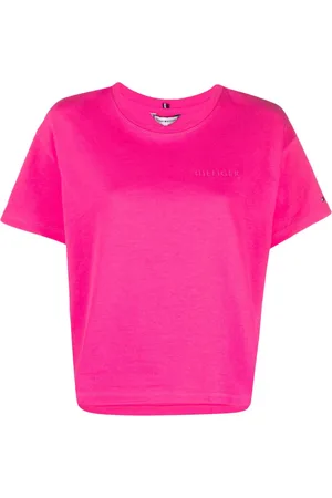 Tommy Hilfiger Logo-embroidered cotton T-shirt