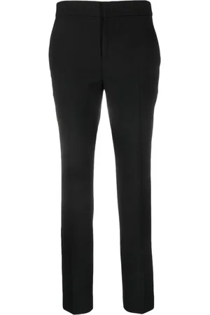 Twin-Set Skinny-cut mid-waist trousers