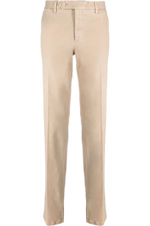 ROTA Pressed-crease cotton chinos