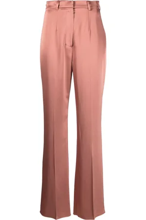 Nanushka Satin straight-leg trousers