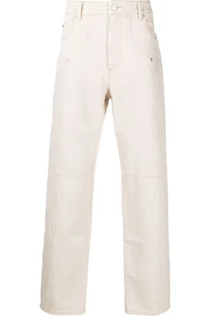 Isabel Marant Javi cotton straigh-leg trousers