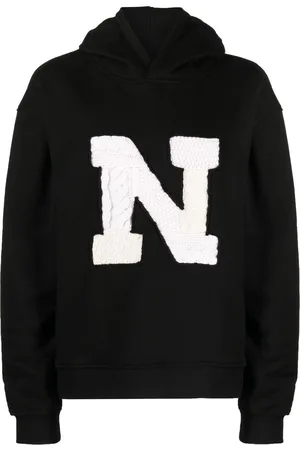Nahmias Logo-patch patchwork-detail hoodie