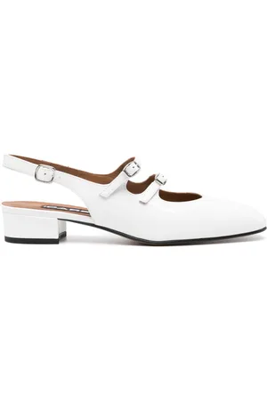Carel Peche 35mm slingback leather pumps
