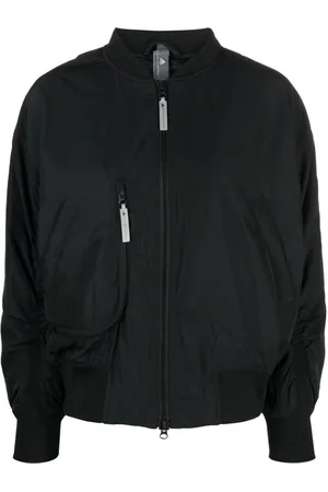 adidas X Stella McCartne logo-print lightweight jacket