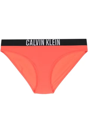 Calvin Klein Logo-waistband bikini bottoms