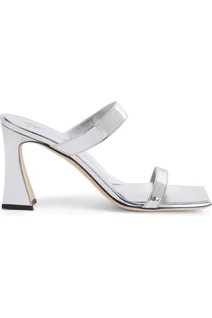 Giuseppe Zanotti 85mm Flaminia double-strap mules