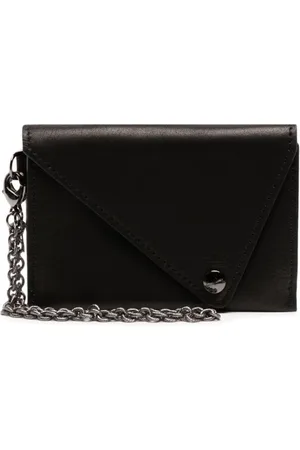 YOHJI YAMAMOTO Triangle leather wallet