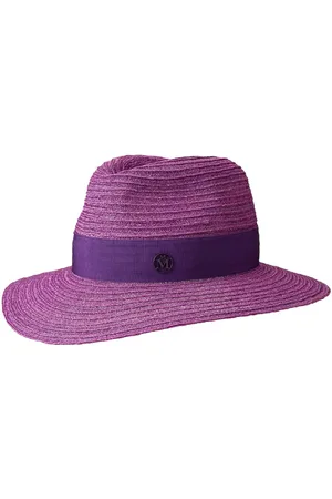 Le Mont St Michel Henrietta straw Fedora hat