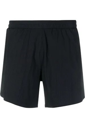 Y-3 Logo-print elasticated-waist shorts