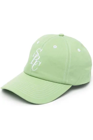 Sporty & Rich Logo-embroidered cotton baseball cap