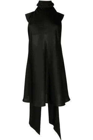 Misha Rue bow-detail minidress