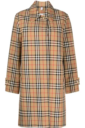 Burberry Plaid-check pattern jacket