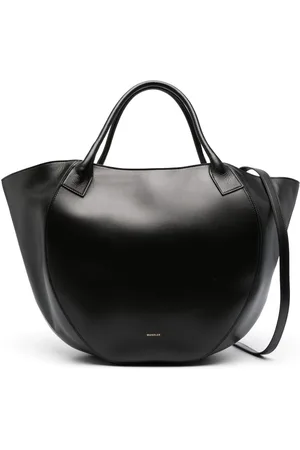 Wandler Logo-stamp leather tote bag