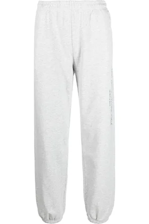 Sporty & Rich Logo-print elasticated-waistband track pants