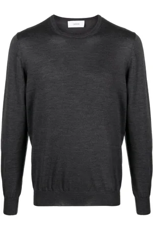LARDINI Crew-neck wool jumper
