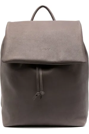 MARSÈLL Logo-debossed leather backpack