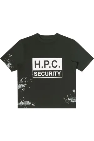 Heron Preston Security logo-print cotton T-shirt