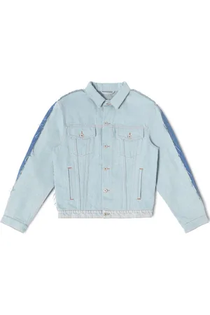 Heron Preston Logo-patch denim jacket