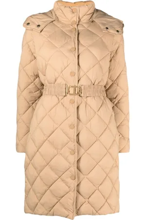 Twin-Set Diamond-quilted coat