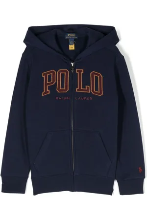 Ralph Lauren Logo-embroidered cotton hoodie