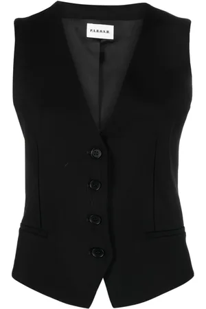 P.A.R.O.S.H. V-neck buttoned waistcoat