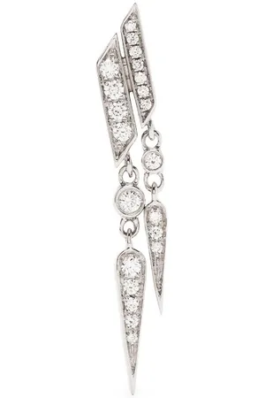 Statement Anyway diamond drop earring
