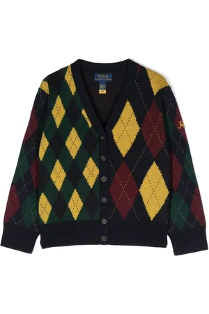 Ralph Lauren Argyle wool cardigan