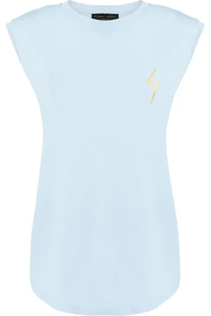 Giuseppe Zanotti Ursella Thunderbolt-embroidered tank top