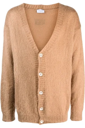 Family First V-neck knitted cardigan