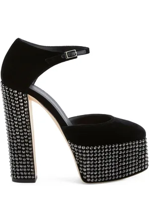 Giuseppe Zanotti Bebe 150mm crystal-embellished pumps