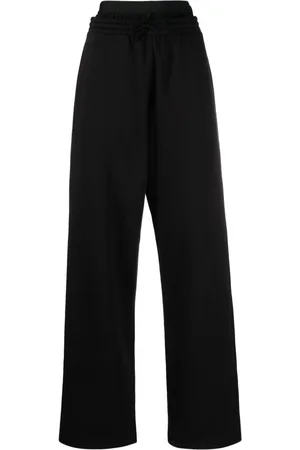 Maison Margiela Double-waist wide-leg track pants
