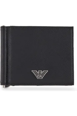 Emporio Armani Logo-plaque folded wallet