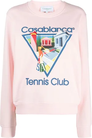 Casablanca Tennis Club print sweatshirt