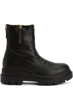 Giuseppe Zanotti Avice logo-patch ankle boots