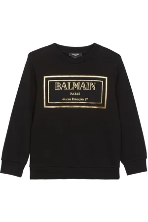 Balmain Logo-print long-sleeve sweatshirt