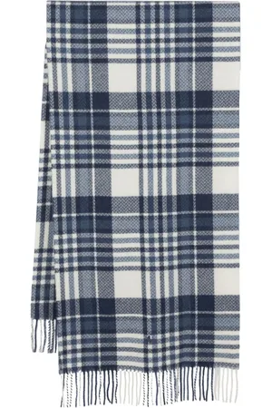 Ralph Lauren Herringbone-pattern fringe-detailing scarf