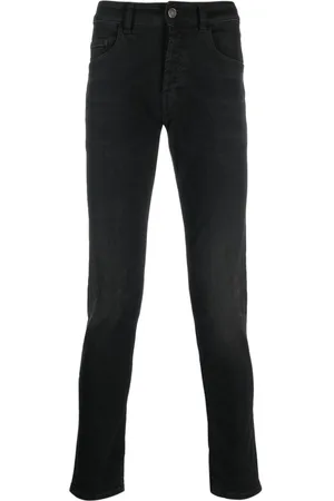 LARDINI Mid-rise skinny jeans