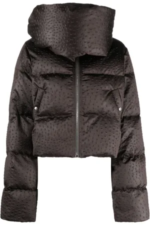 Rick Owens Funnel-neck puffer jacket