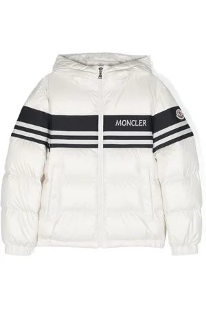 Moncler Striped padded jacket