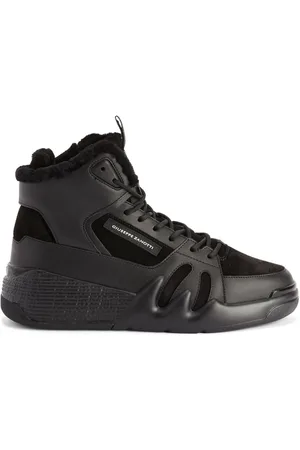 Giuseppe Zanotti Talon Winter panelled leather sneakers