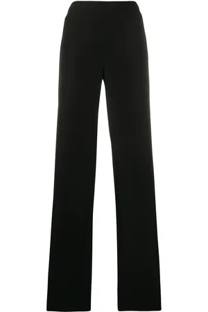Emporio Armani High-waisted wide leg trousers