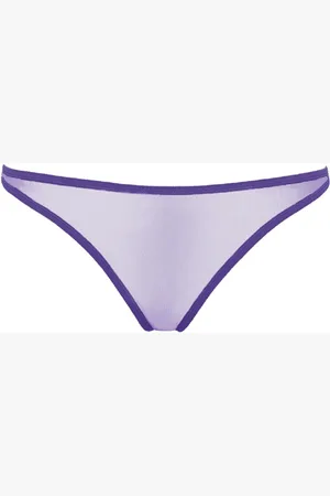 ERES Sheer-panel tanga briefs
